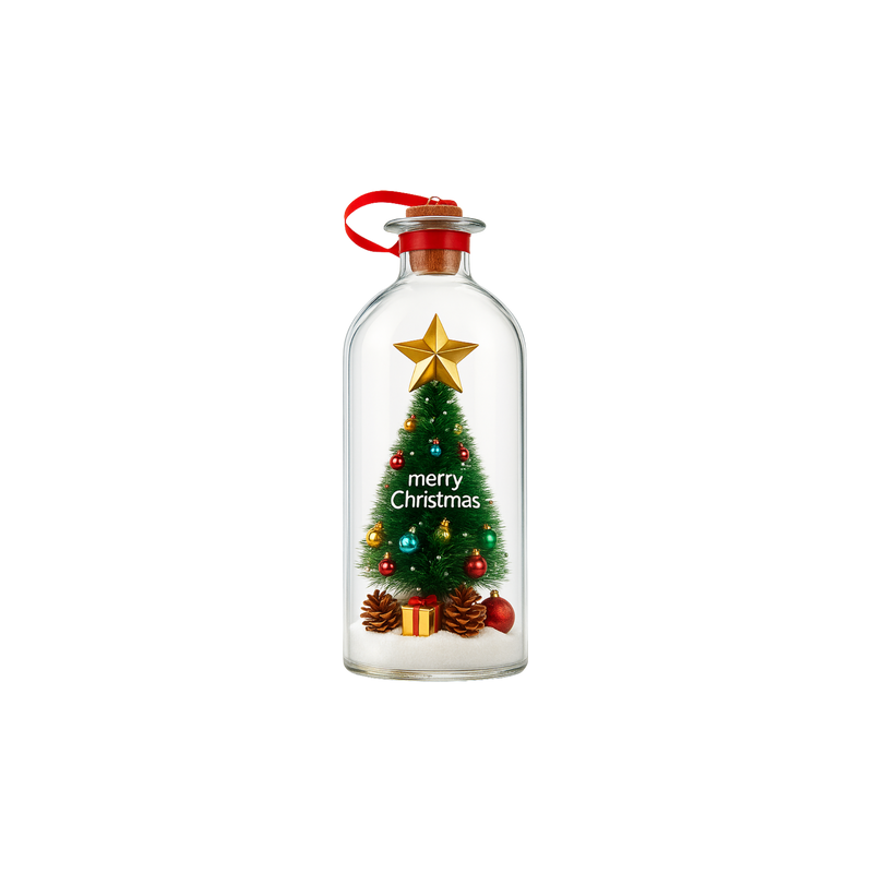 Ceramic Hand painted Christmas Trees